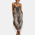 Majken | Bohemisk broderad jumpsuit