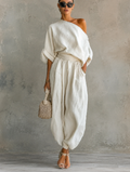 Gunilla™ | Flytande enaxlat set med drapering