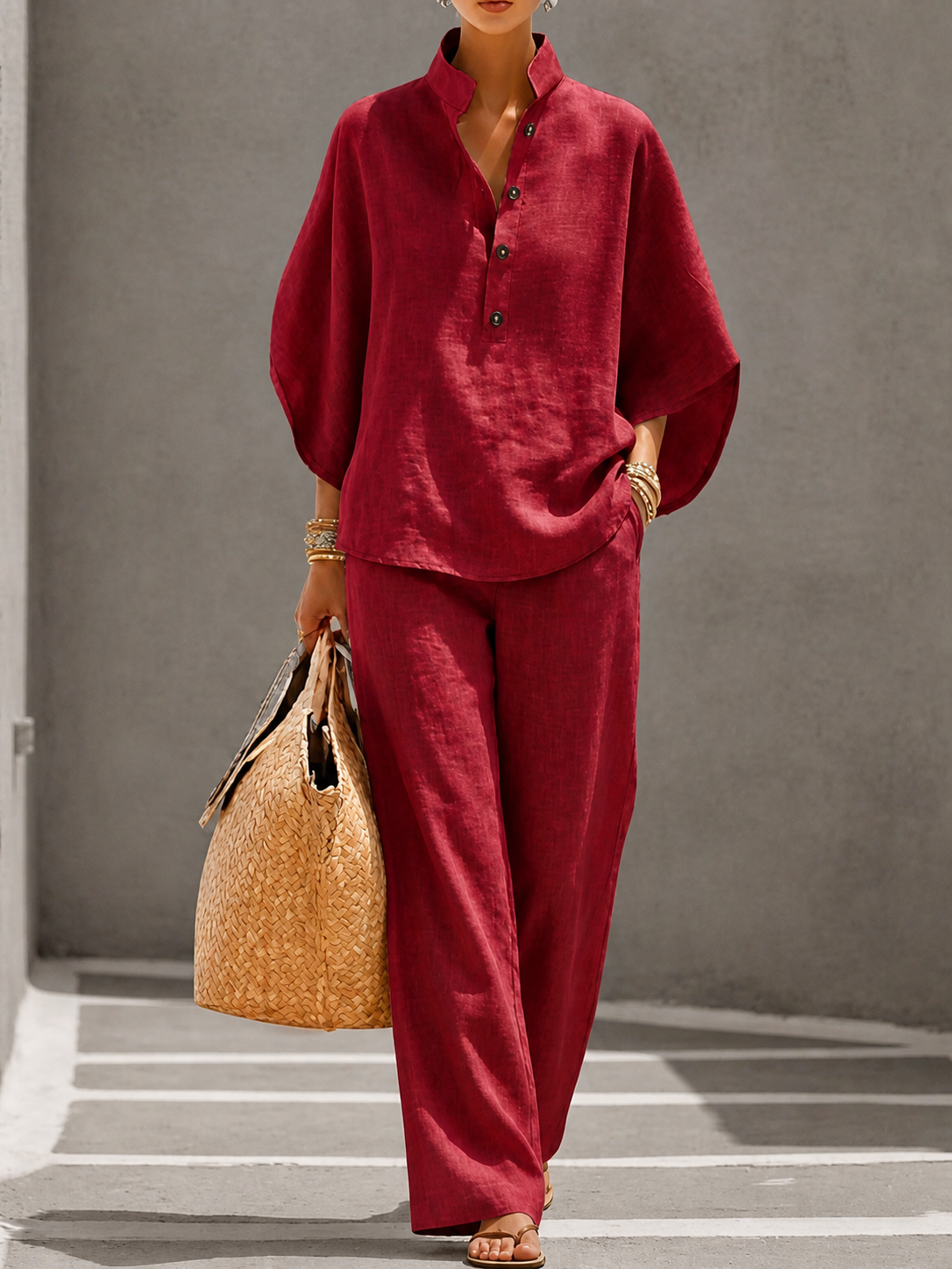 Karin | Tvådelat palazzo-set