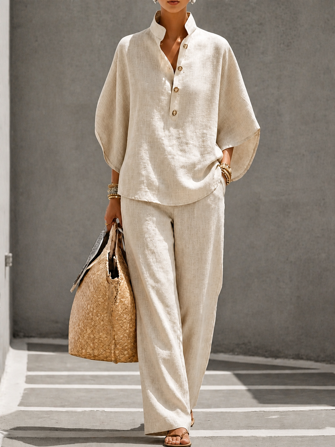 Karin | Tvådelat palazzo-set
