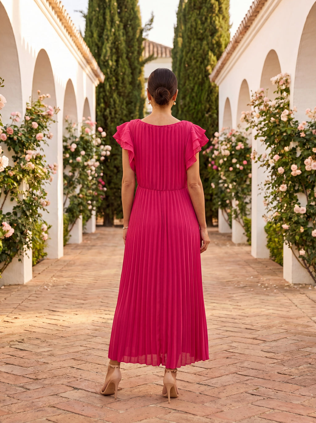 Saga | Klänning med elegant fall