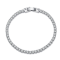 Tidlös Pave Guld Kubansk Armband