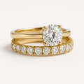 Tidlös Savaya Guld Ring Set