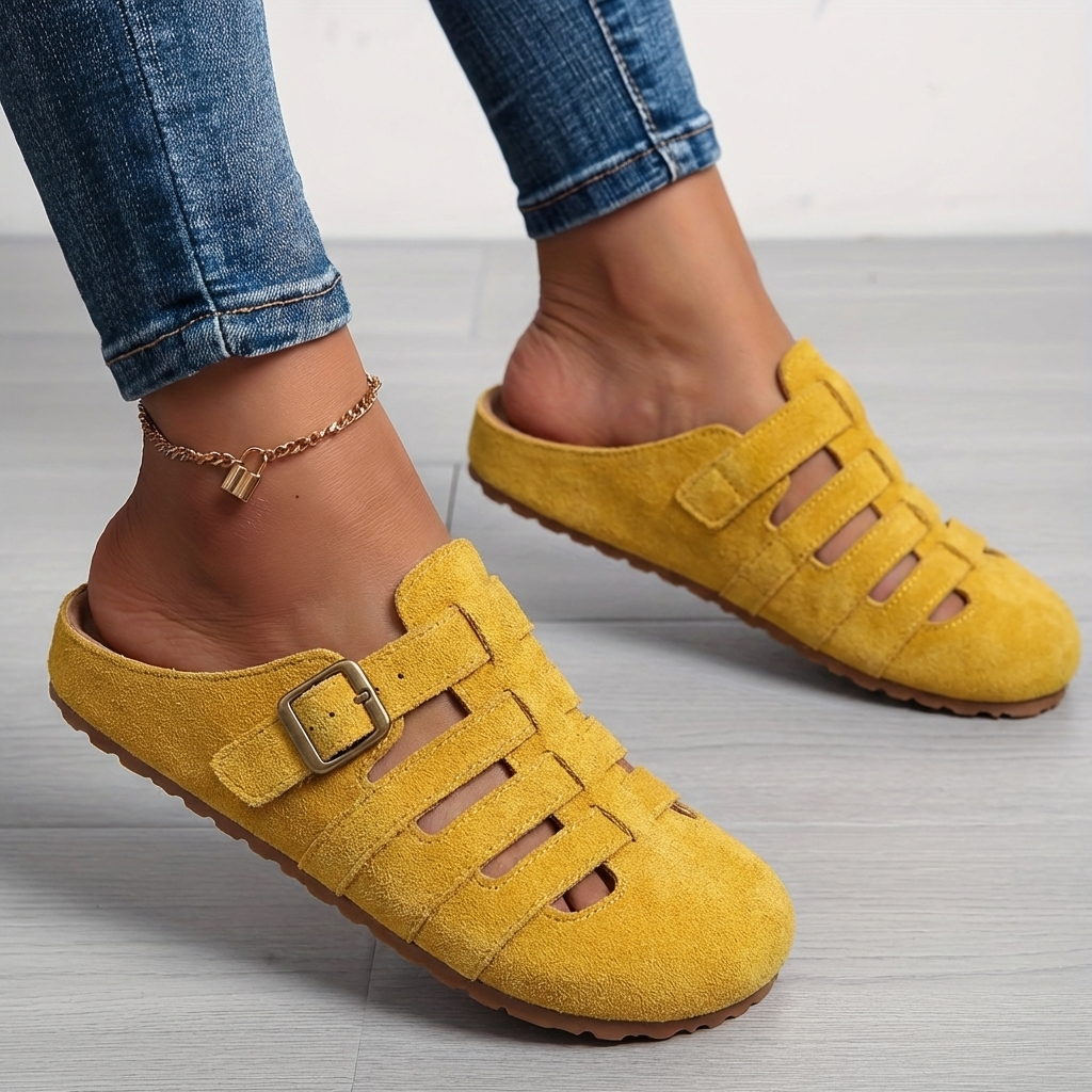 Solveig | Bekväma Mule-Sandaler utan Spänne
