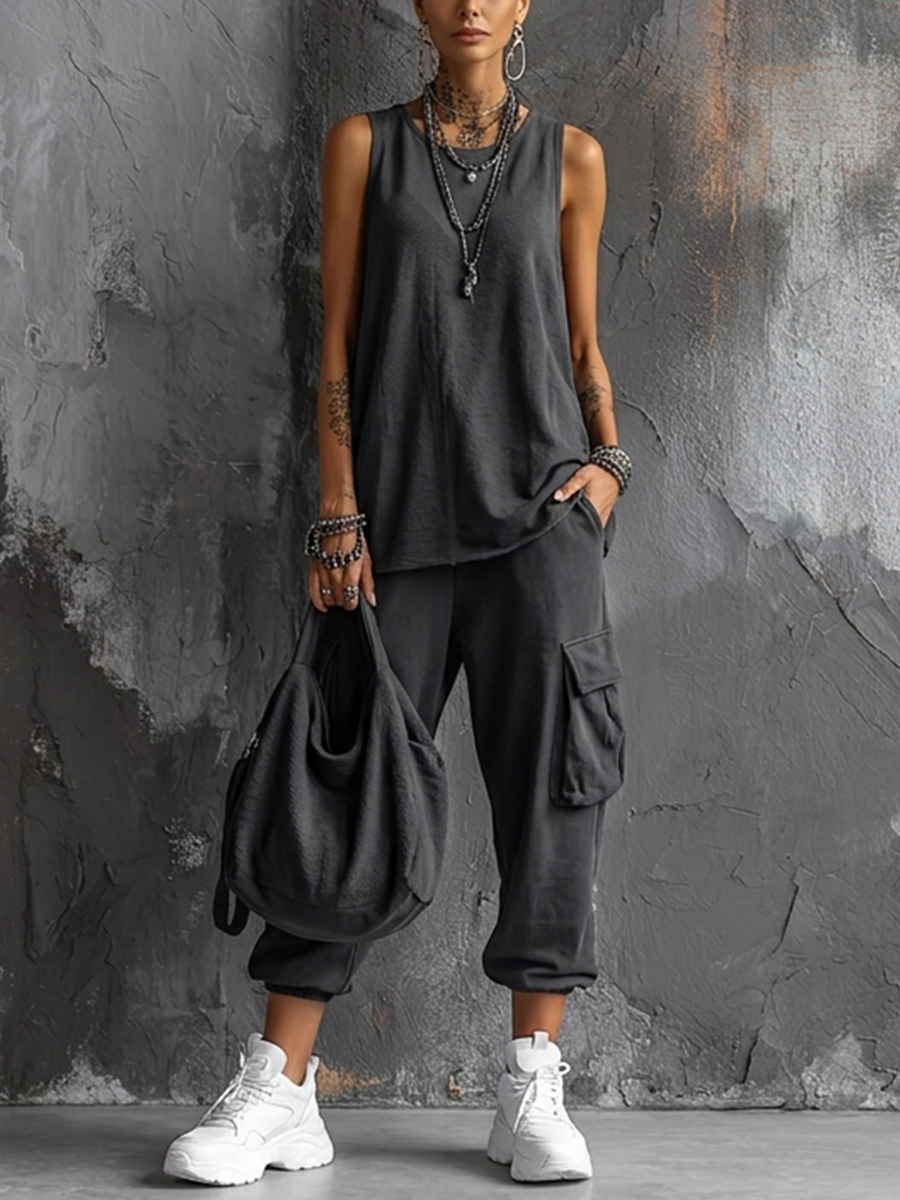 Vera | Avslappnat casual set med fickor